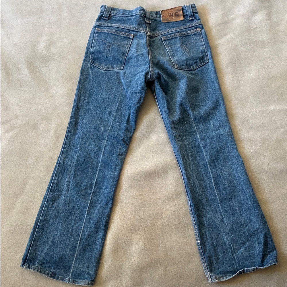 Vintage GWG Women's Blue Flare Jeans